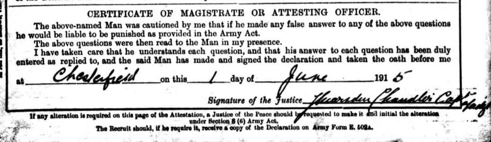 1915 June John Marsden Chandler