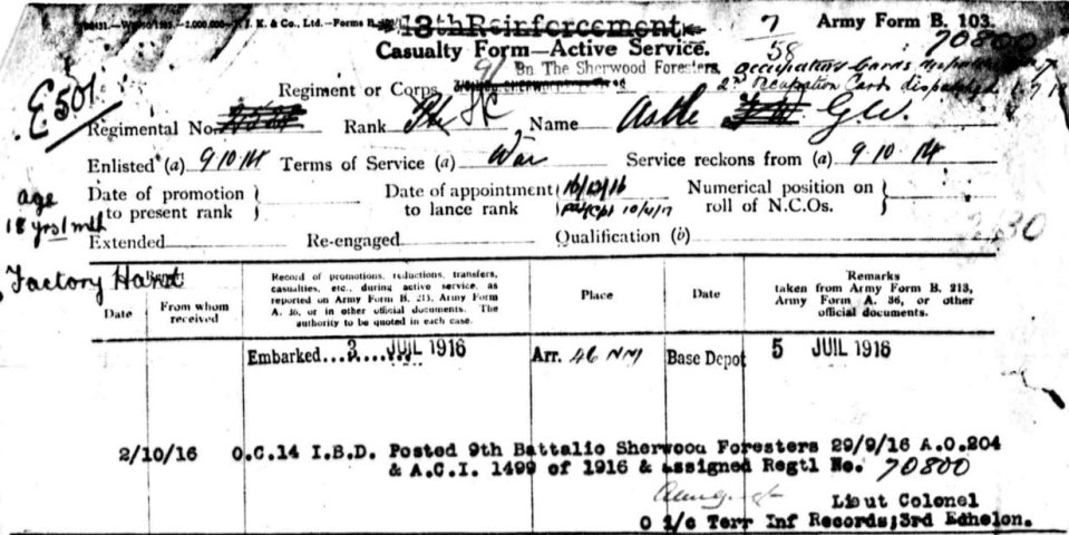 2521 Astle 13th Reinforcement