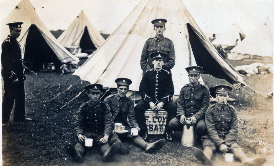 8 Battn F Coy 1909