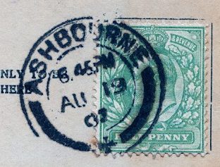 Aug 1910 postmark