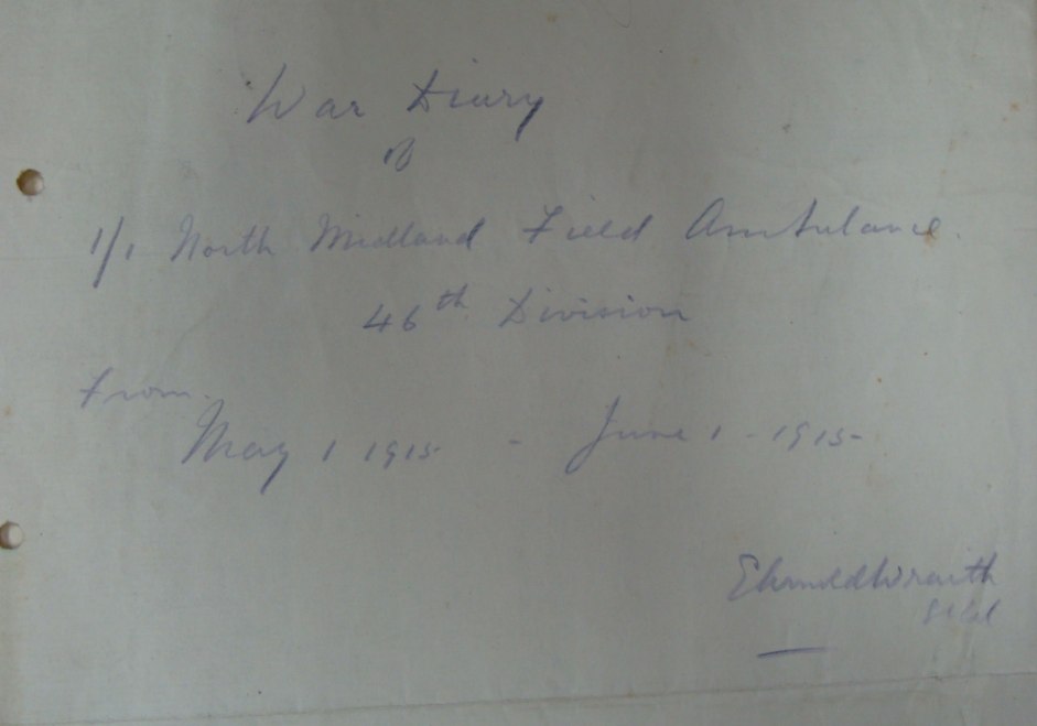 1:1 Field Ambulance June 1915