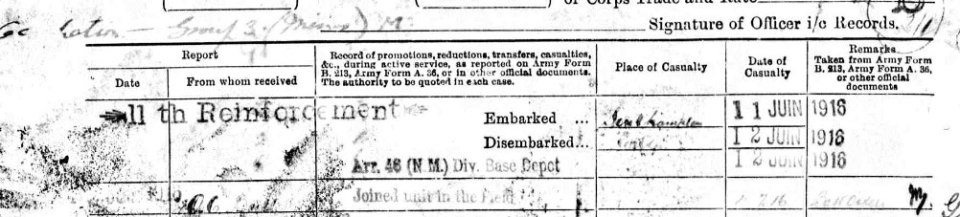 11th Reinforcement 2