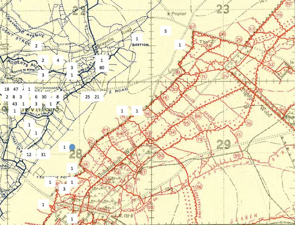 Gommecourt New Wood Burials