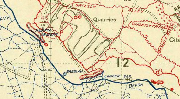 Map Jan 1918
