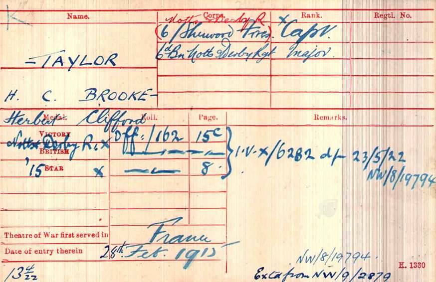 Brooke-Taylor HC MIC