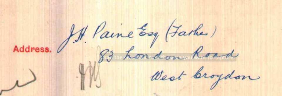 paine address