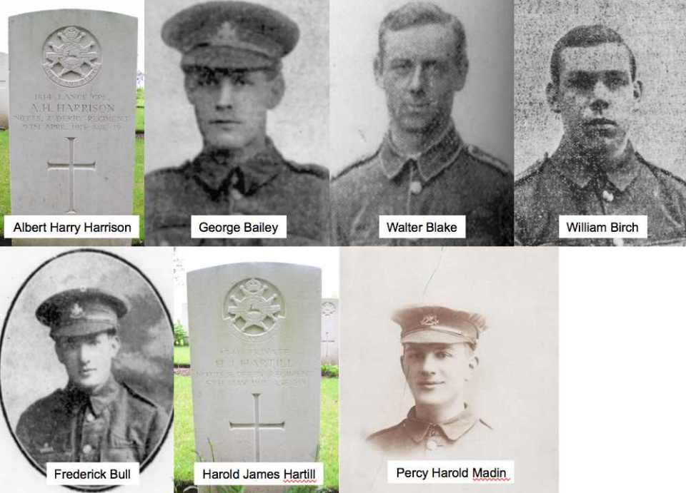 9 Platton C Company 1915