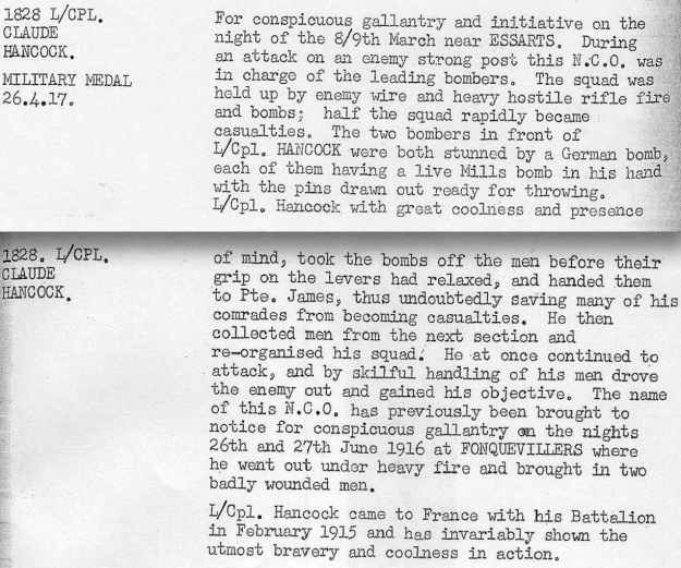 1828 Hancock March 1917