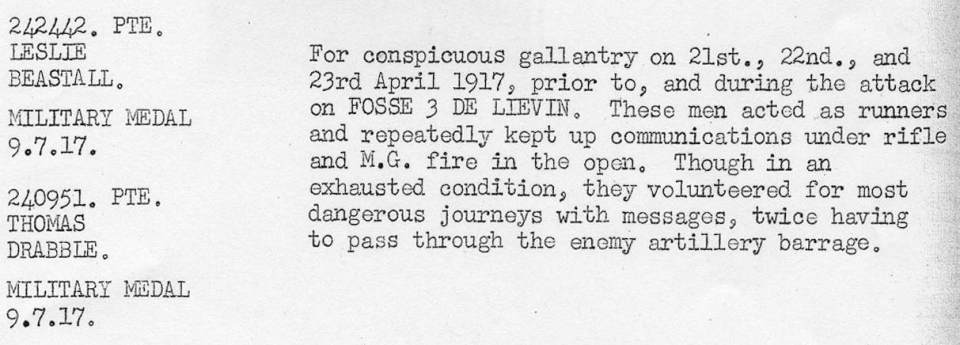 242442 Beastall April 1917