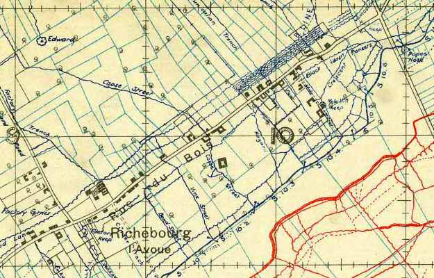 Richebourg map S 10.