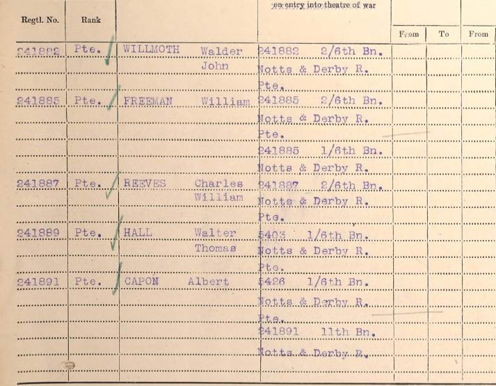 5403 Hall Medal Roll