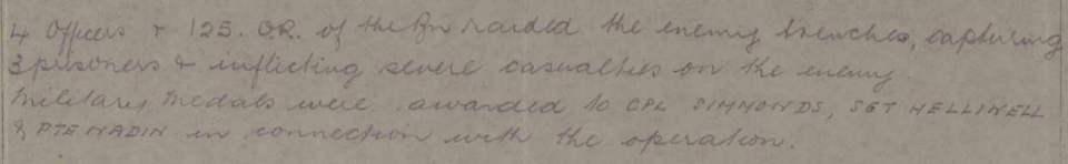 November 1917 2107 Bramwell