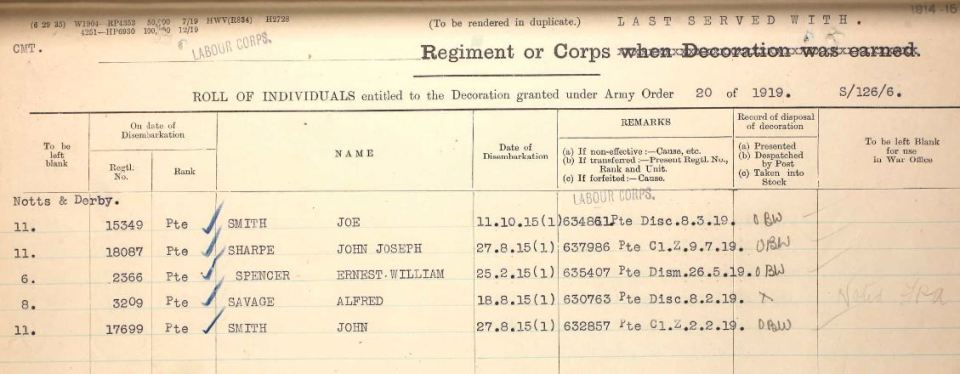 2366 spencer medal roll