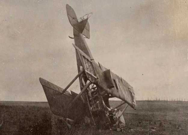1916 German Plane Crash