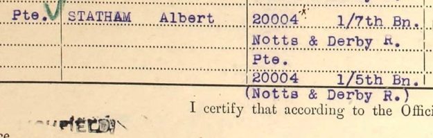 20004 Statham medal roll