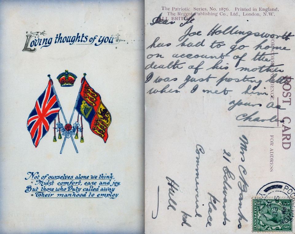 Pocklington 9 Feb 1917