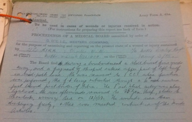 kirk-cw-wounding-jan-1918